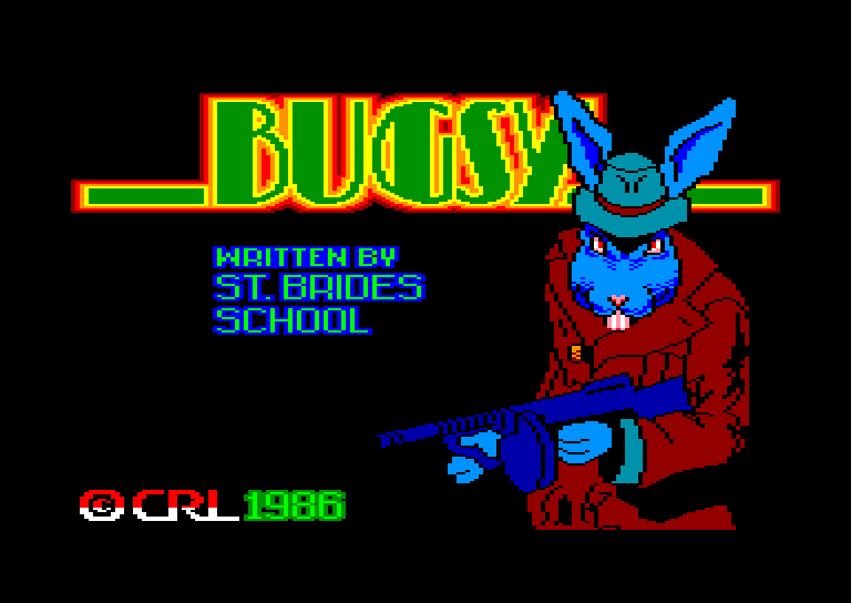 screenshot of the Amstrad CPC game Bugsy by GameBase CPC