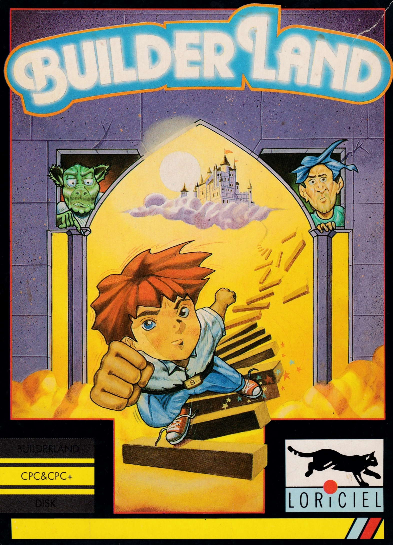 cover of the Amstrad CPC game Builderland  by GameBase CPC