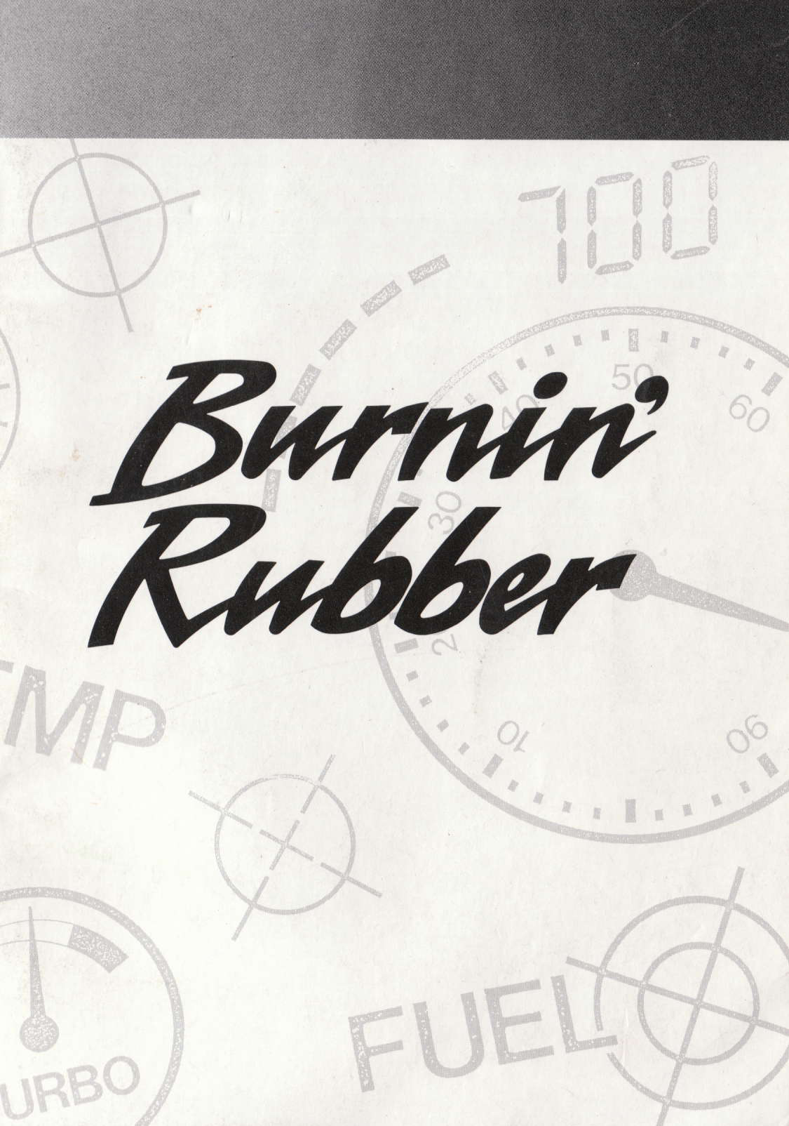 screenshot of the Amstrad CPC game Burnin' Rubber by GameBase CPC