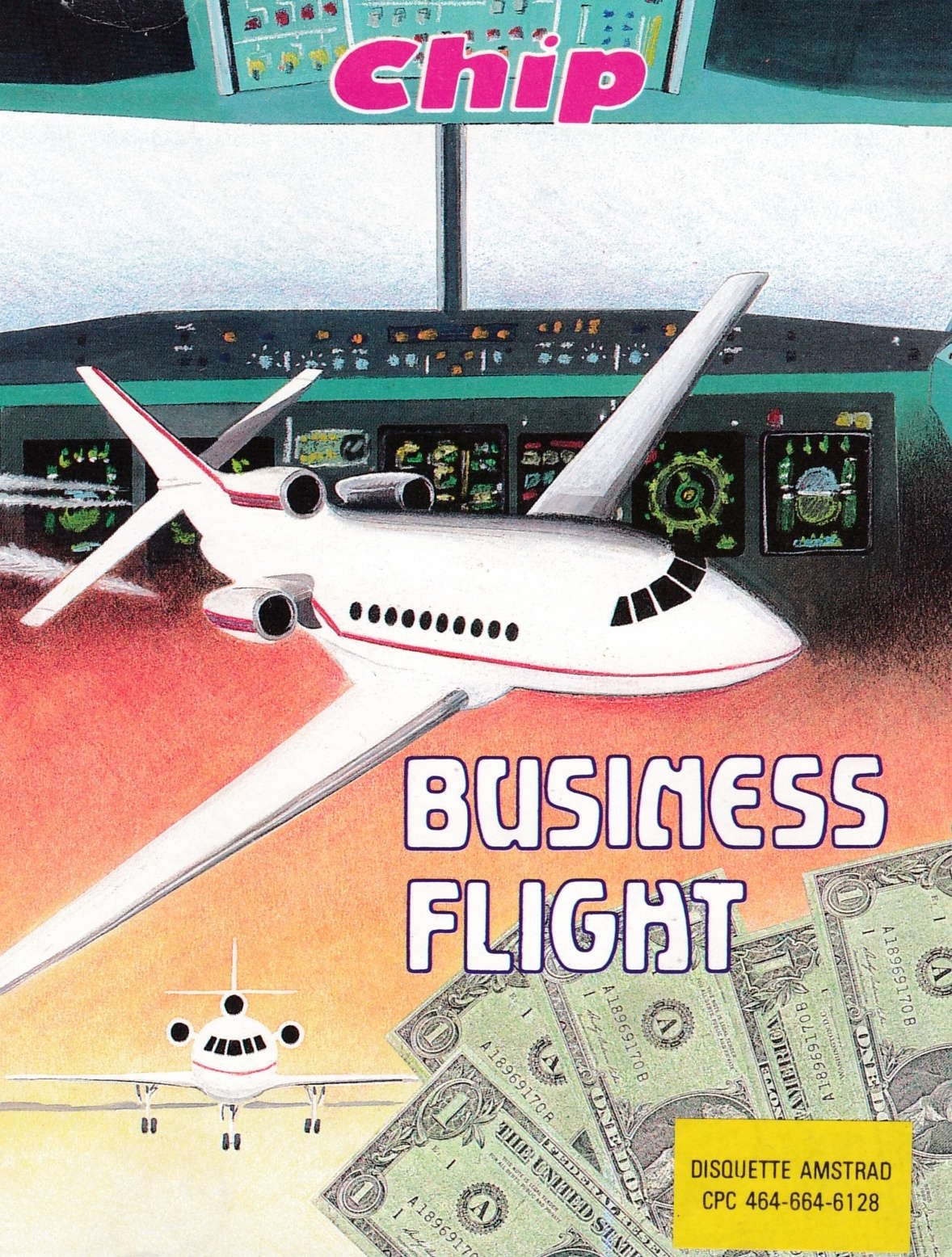 cover of the Amstrad CPC game Business Flight  by GameBase CPC
