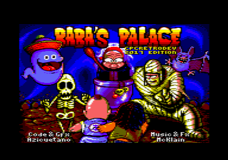 Baba's Palace pour Amstrad CPC