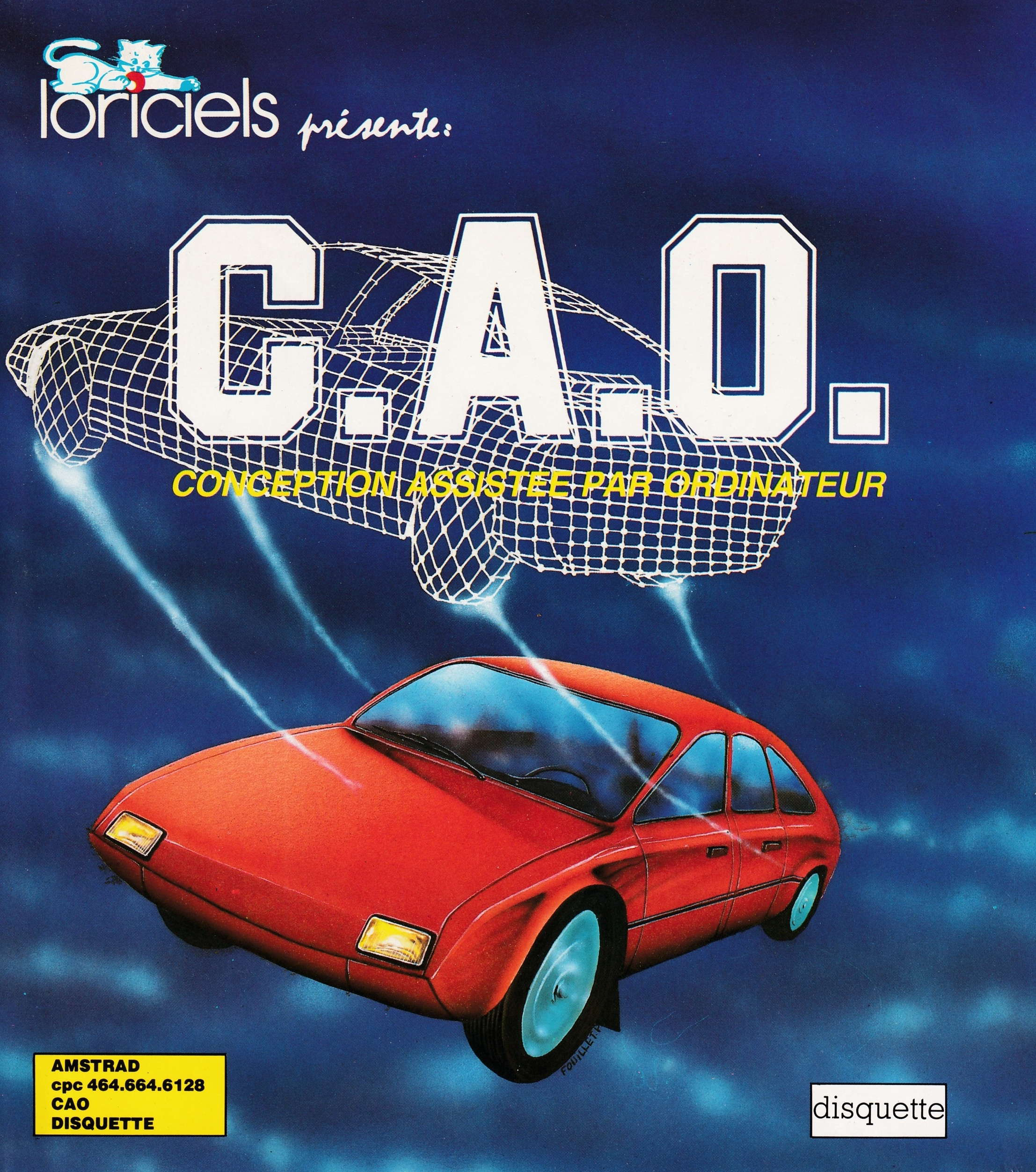 cover of the Amstrad CPC game C.A.O.  by GameBase CPC