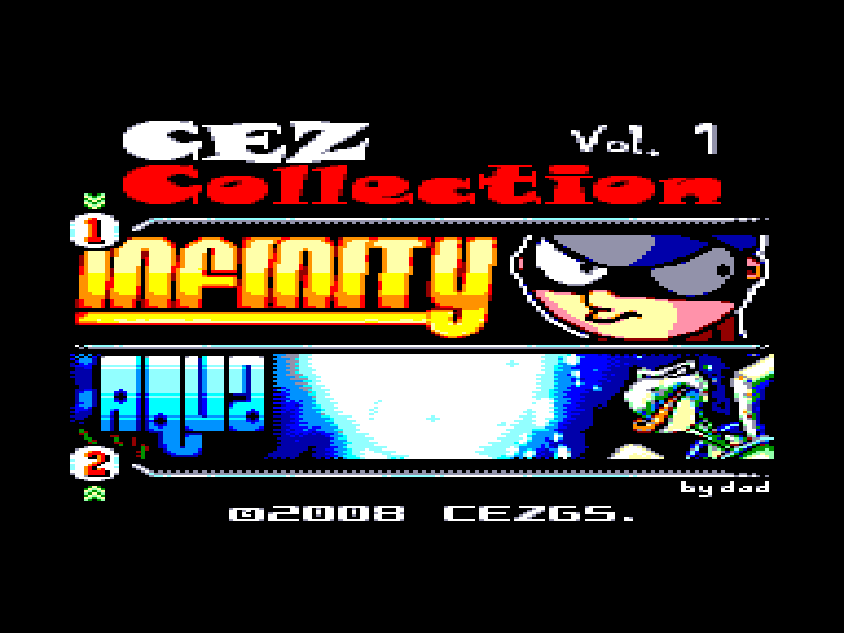 screenshot of the Amstrad CPC game CEZ Collection Volume 1 by GameBase CPC