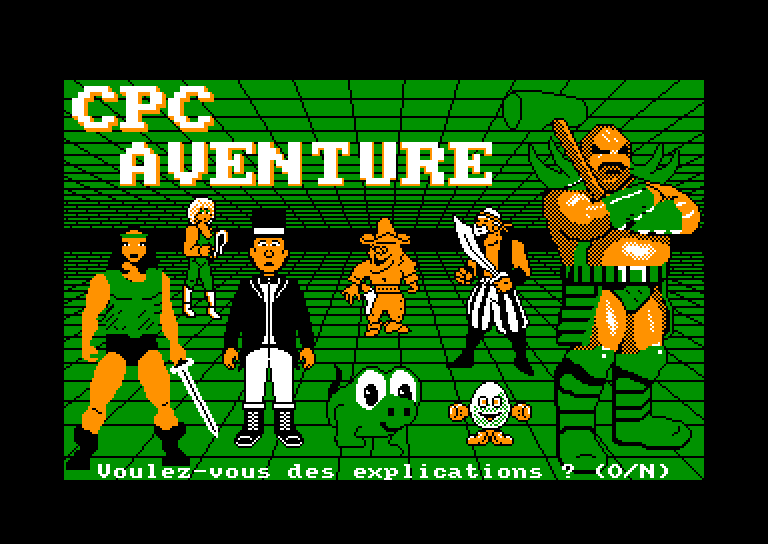 cover of the Amstrad CPC game CPC Aventure  by GameBase CPC