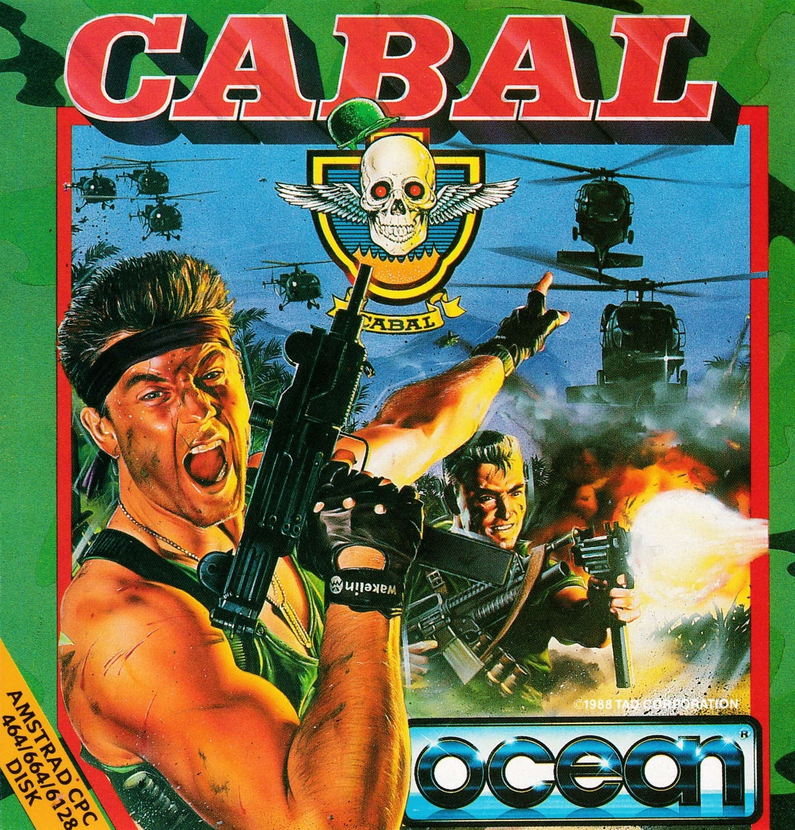 cover of the Amstrad CPC game Cabal  by GameBase CPC