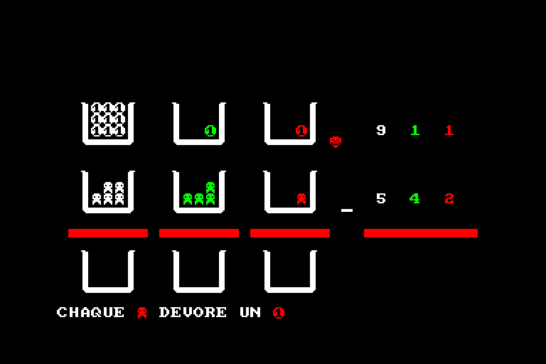 screenshot of the Amstrad CPC game Calcul by GameBase CPC