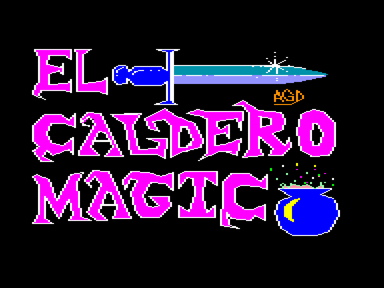 screenshot of the Amstrad CPC game Caldero Magico (el) by GameBase CPC