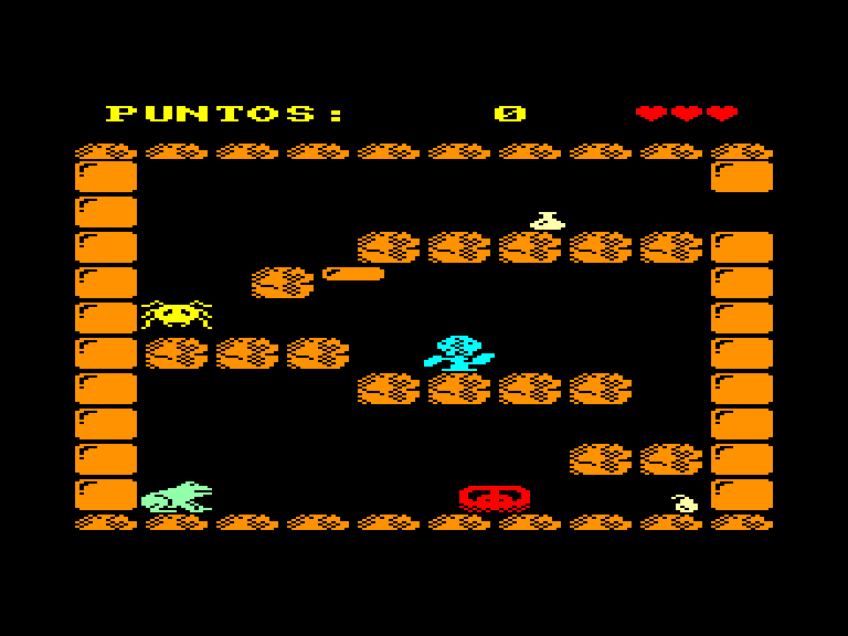 screenshot of the Amstrad CPC game Caldero Magico (el) by GameBase CPC