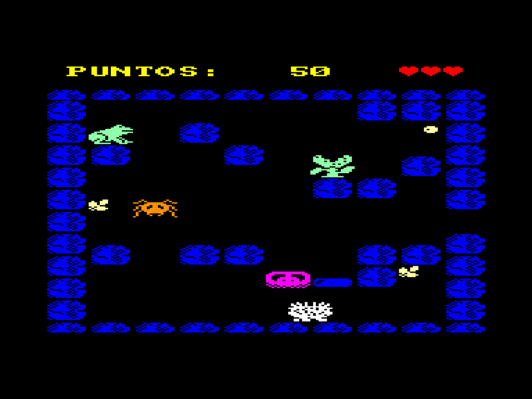 screenshot of the Amstrad CPC game Caldero Magico (el) by GameBase CPC