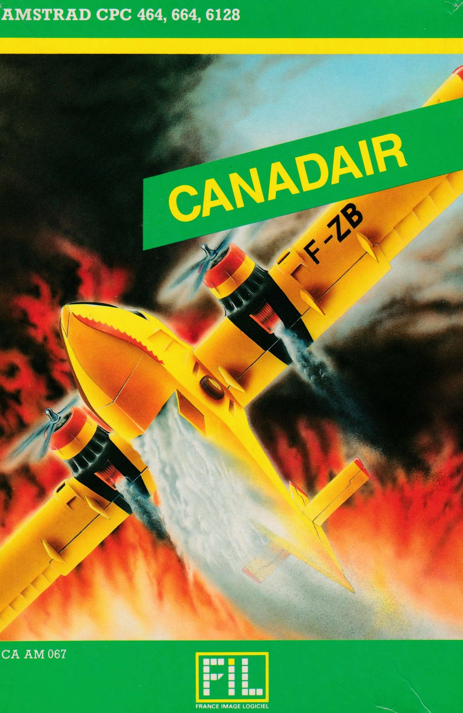 cover of the Amstrad CPC game Canadair  by GameBase CPC