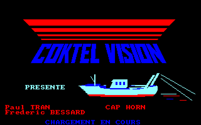 screenshot of the Amstrad CPC game Cap horn