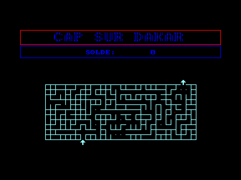 screenshot of the Amstrad CPC game Cap sur dakar by GameBase CPC