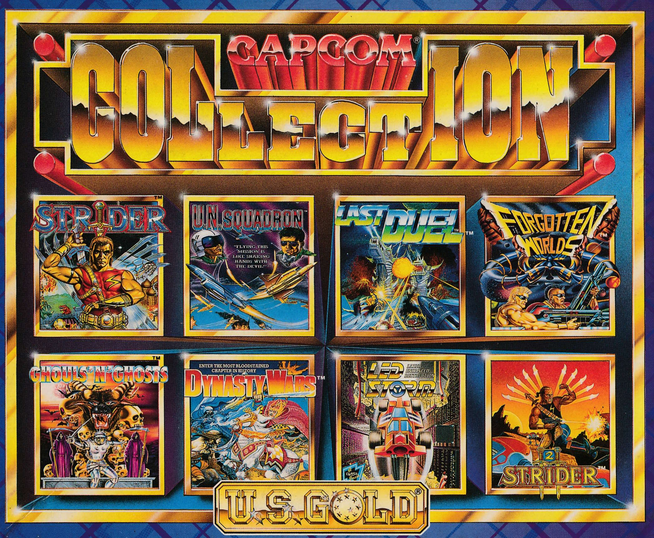 cover of the Amstrad CPC game Capcom Collection  by GameBase CPC