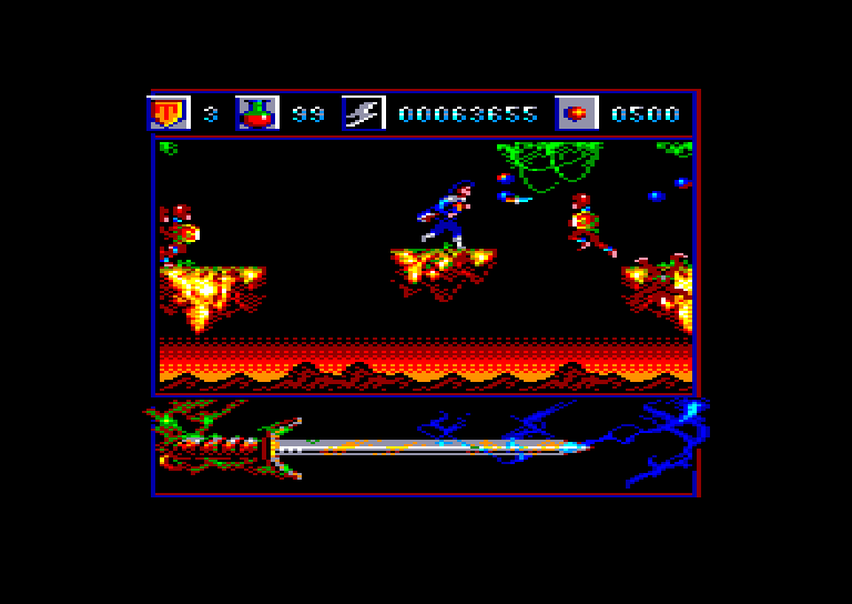 screenshot of the Amstrad CPC game Capitan Trueno (el) by GameBase CPC