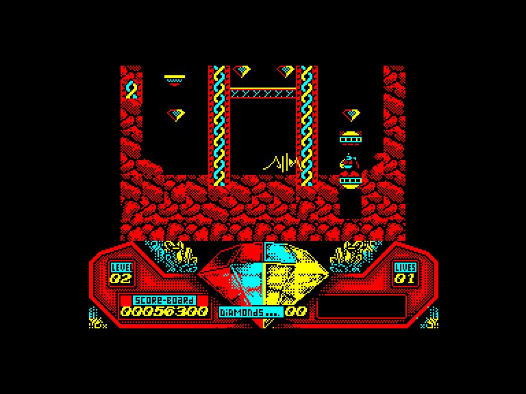 screenshot of the Amstrad CPC game Captain dynamo by GameBase CPC