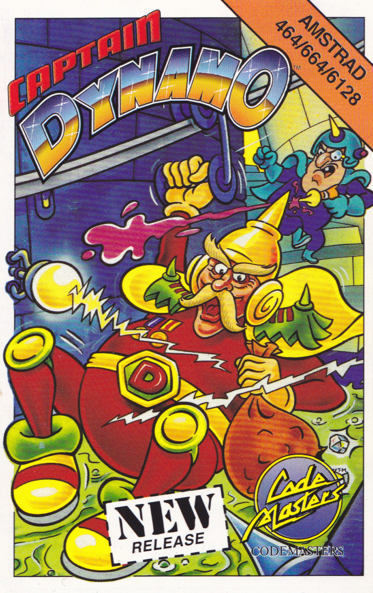 cover of the Amstrad CPC game Captain Dynamo  by GameBase CPC