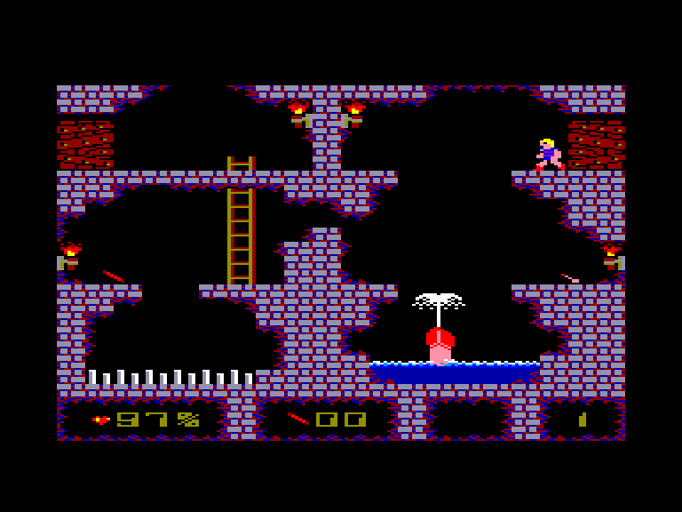 screenshot of the Amstrad CPC game Captain Gordon by GameBase CPC
