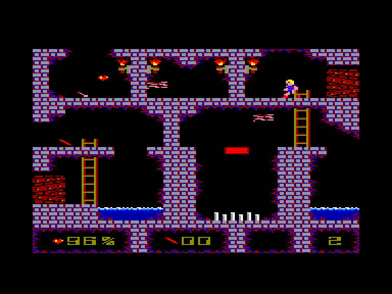 screenshot of the Amstrad CPC game Captain Gordon by GameBase CPC