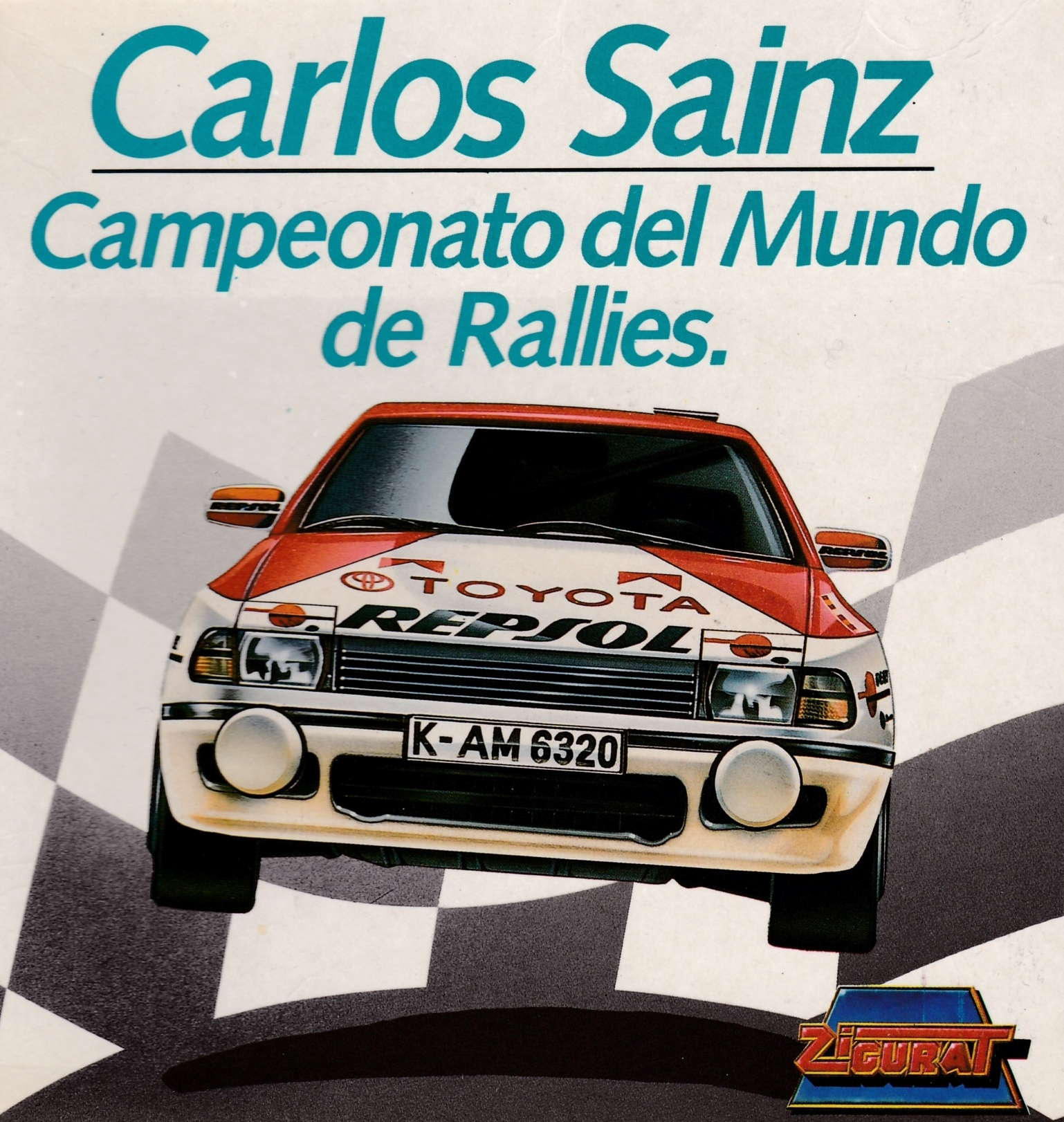 cover of the Amstrad CPC game Carlos Sainz  by GameBase CPC