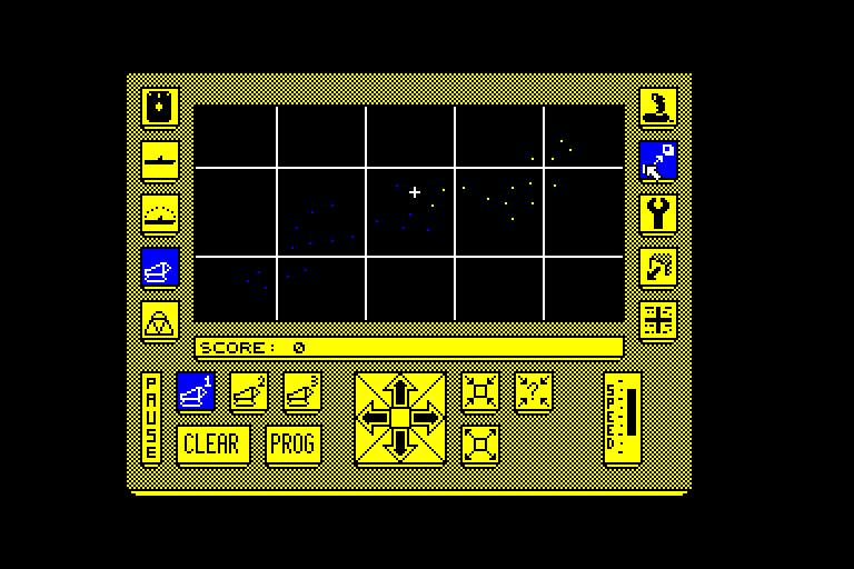 screenshot of the Amstrad CPC game Carrier Command by GameBase CPC