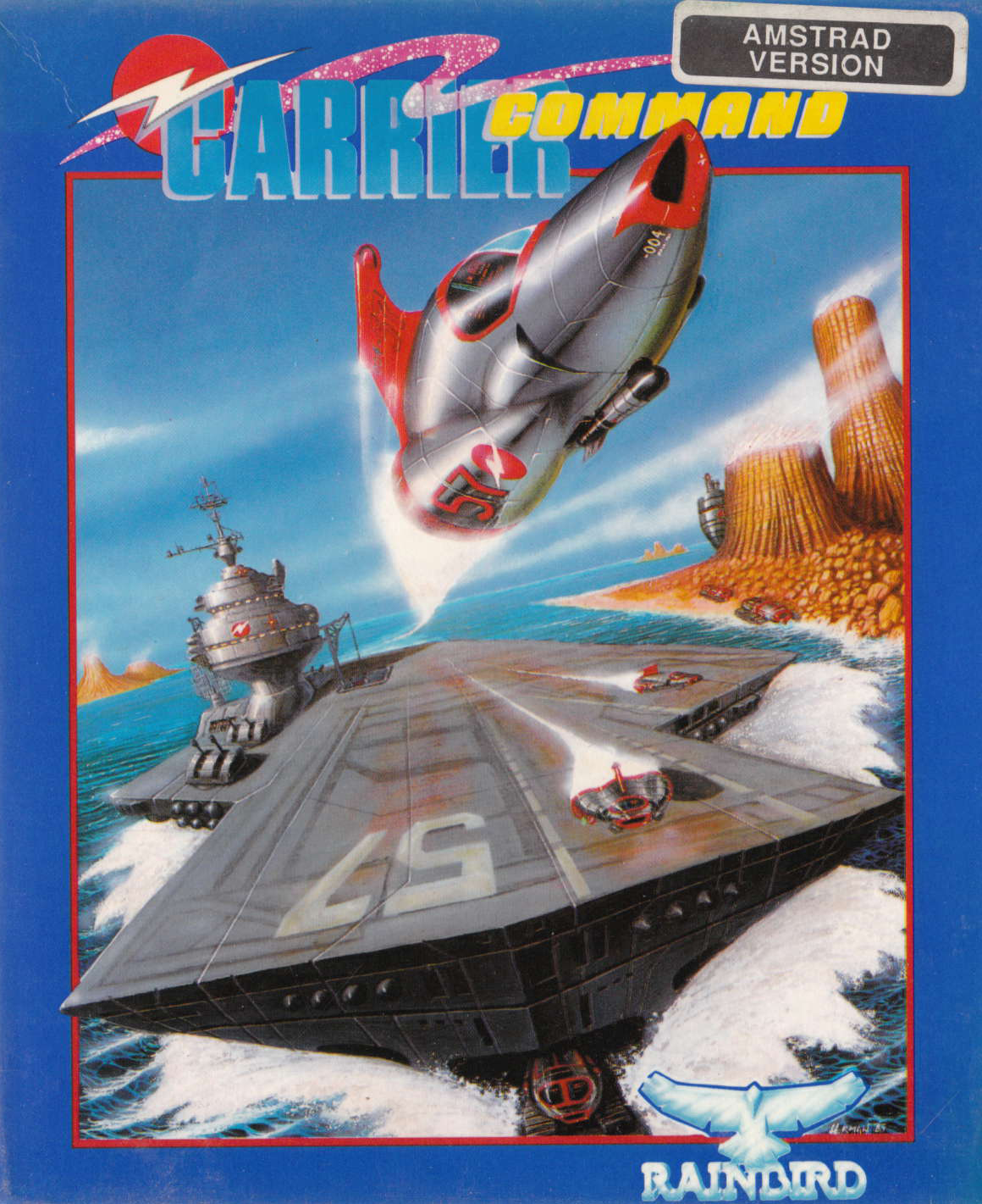 cover of the Amstrad CPC game Carrier Command  by GameBase CPC