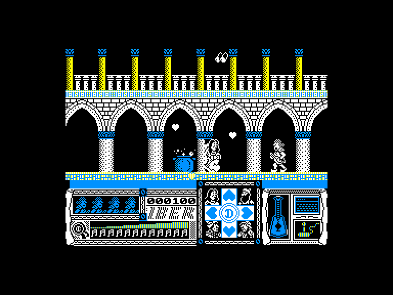 screenshot of the Amstrad CPC game Casanova by GameBase CPC