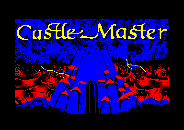 screenshot of the Amstrad CPC game Castle Master by GameBase CPC