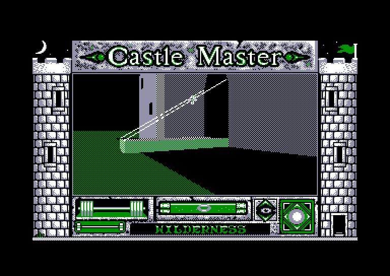 screenshot of the Amstrad CPC game Castle Master by GameBase CPC