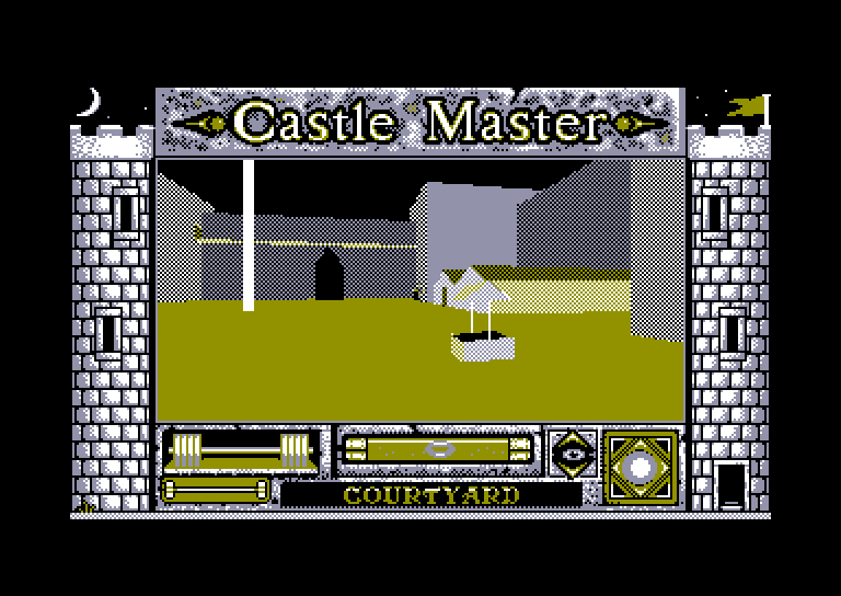 screenshot of the Amstrad CPC game Castle Master by GameBase CPC