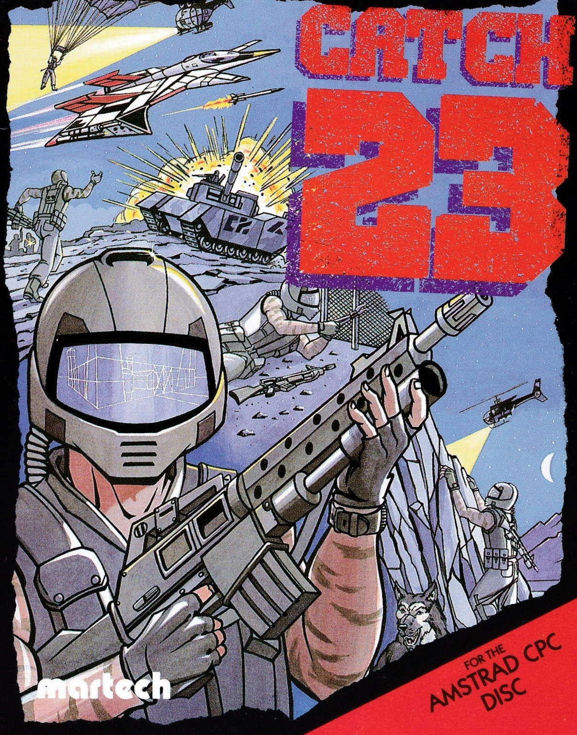 cover of the Amstrad CPC game Catch 23  by GameBase CPC