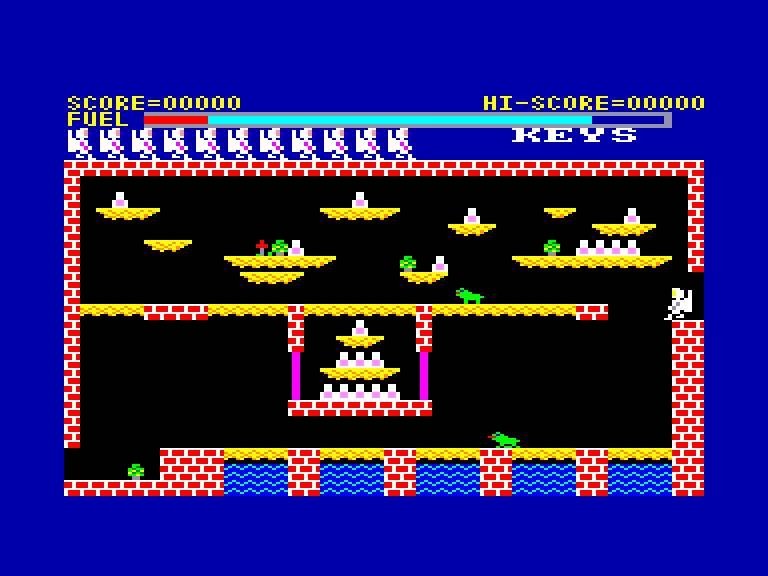 screenshot of the Amstrad CPC game Caves of Doom (the) by GameBase CPC