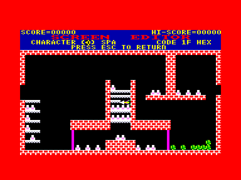 screenshot of the Amstrad CPC game Caves of Doom (the) by GameBase CPC