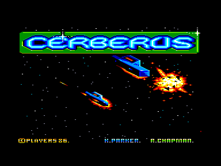 screenshot of the Amstrad CPC game Cerberus by GameBase CPC
