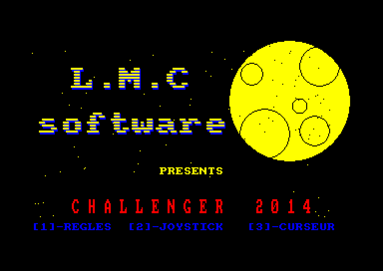 cover of the Amstrad CPC game Challenger 2014  by GameBase CPC