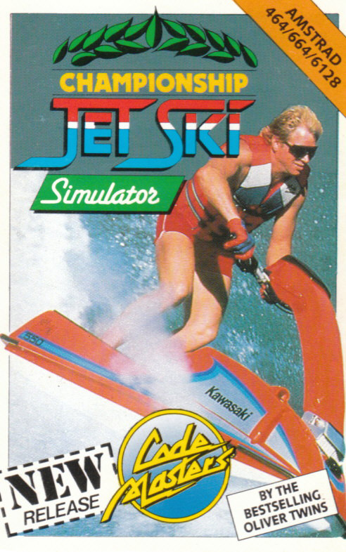 cover of the Amstrad CPC game Championship Jet Ski Simulator  by GameBase CPC