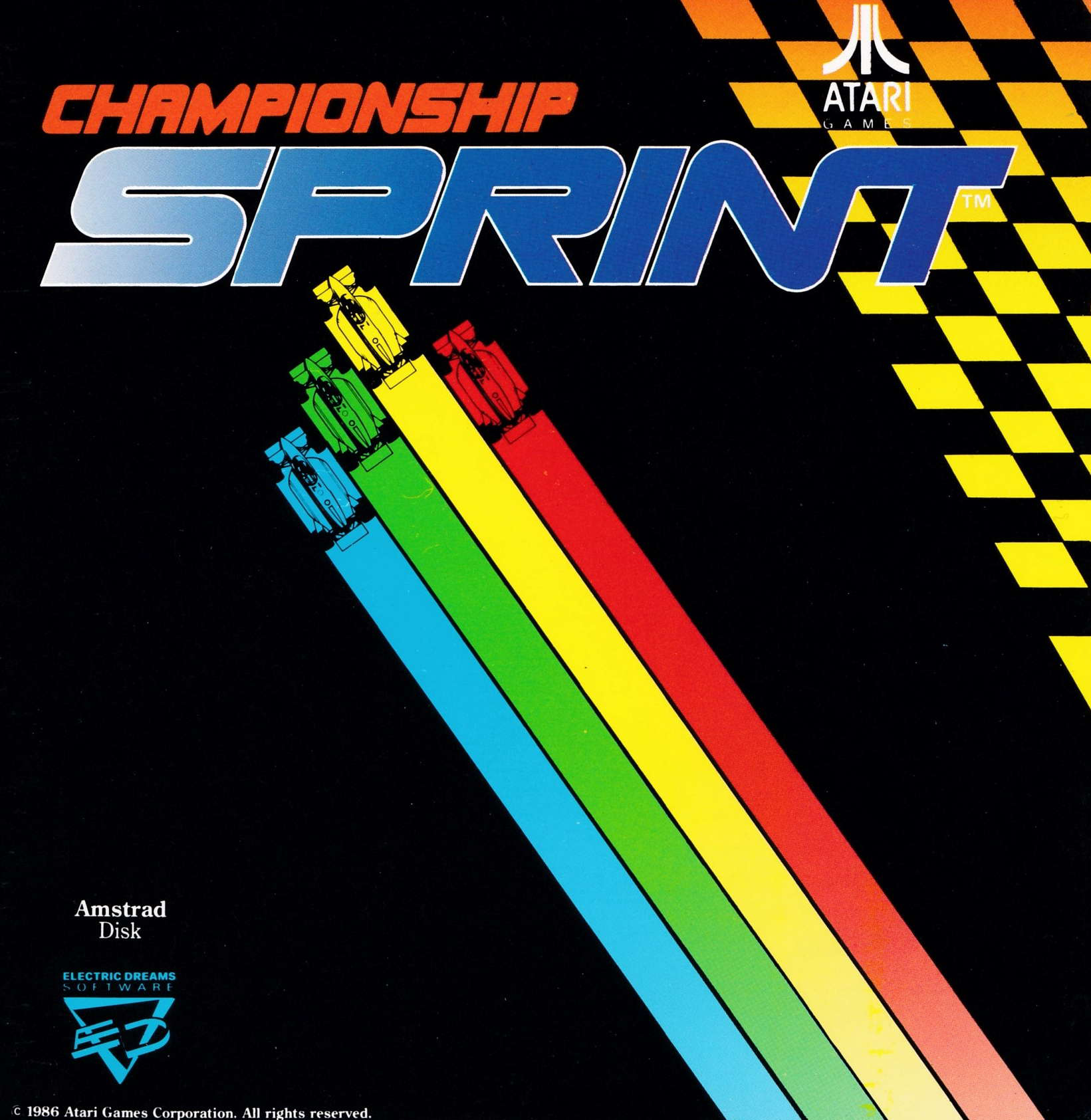 cover of the Amstrad CPC game Championship Sprint  by GameBase CPC