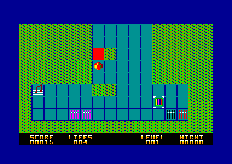 screenshot of the Amstrad CPC game Charlie Bound Sound by GameBase CPC