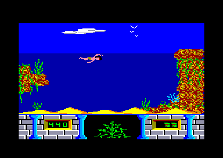 screenshot of the Amstrad CPC game Charly Diams by GameBase CPC