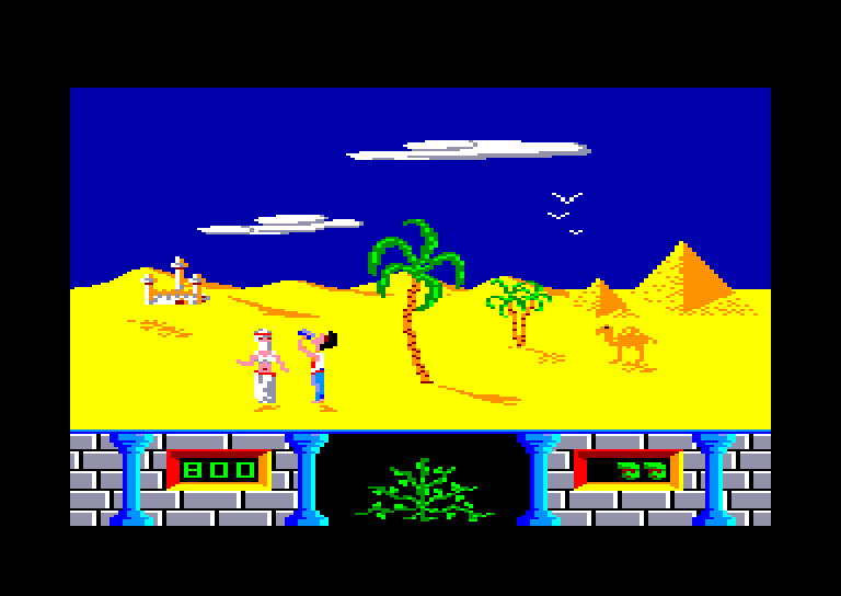 screenshot of the Amstrad CPC game Charly Diams by GameBase CPC