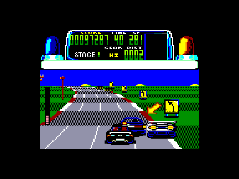screenshot of the Amstrad CPC game Chase H.Q. by GameBase CPC
