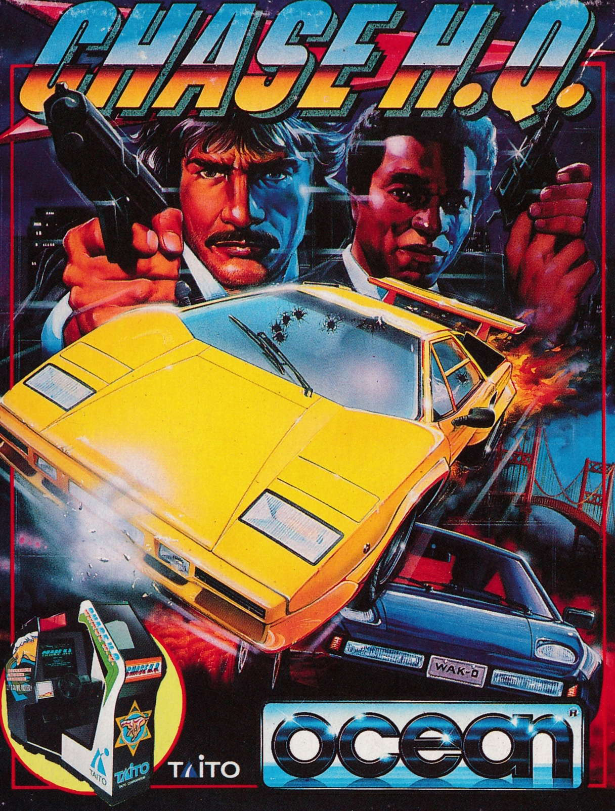 cover of the Amstrad CPC game Chase H.Q.  by GameBase CPC