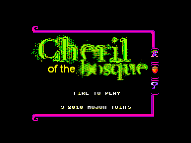 screenshot of the Amstrad CPC game Cheril Of The Bosque by GameBase CPC