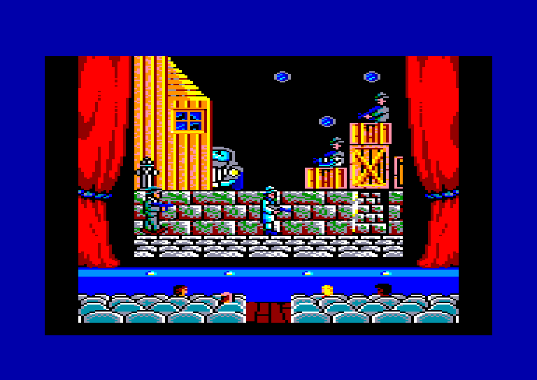 screenshot of the Amstrad CPC game Chicago 30's by GameBase CPC