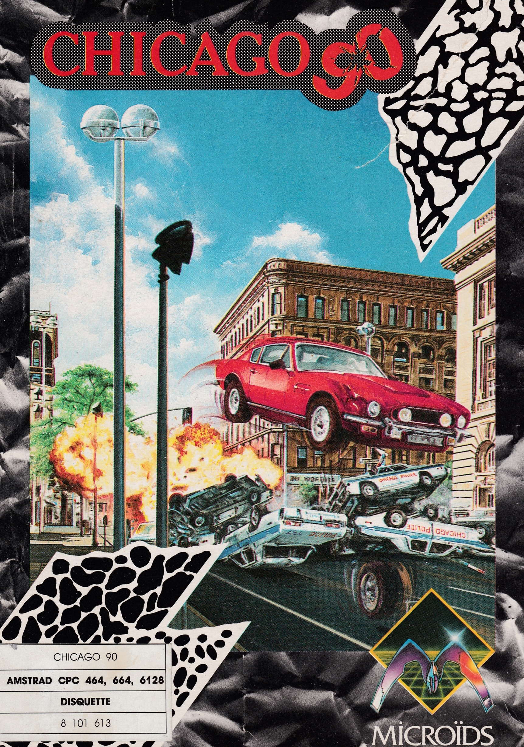 cover of the Amstrad CPC game Chicago 90  by GameBase CPC