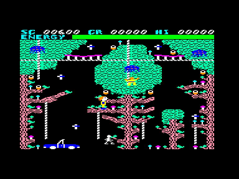 screenshot of the Amstrad CPC game Chiller by GameBase CPC