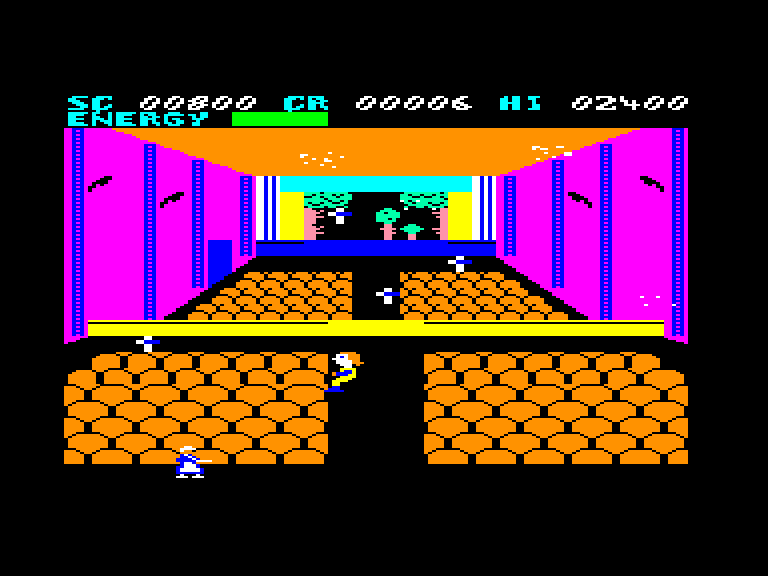 screenshot of the Amstrad CPC game Chiller by GameBase CPC