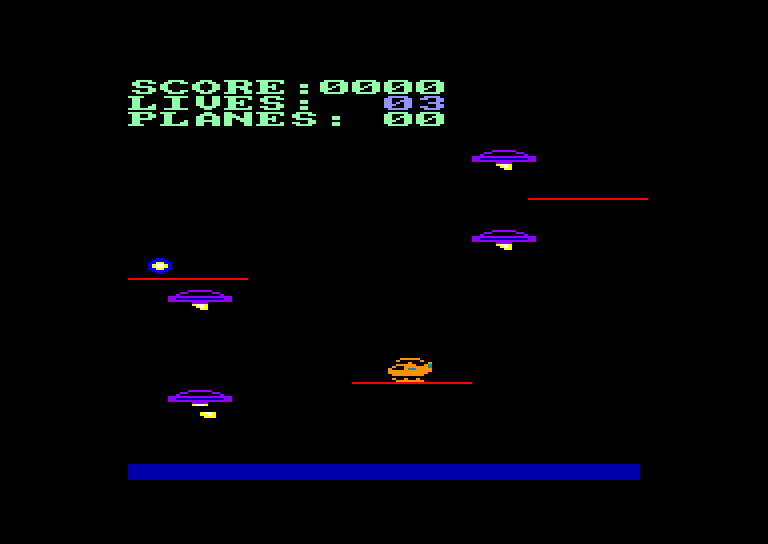 screenshot of the Amstrad CPC game Chopper squad by GameBase CPC