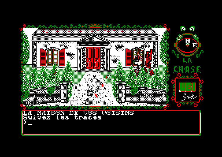 screenshot of the Amstrad CPC game Chose de Grotemburg (la) by GameBase CPC