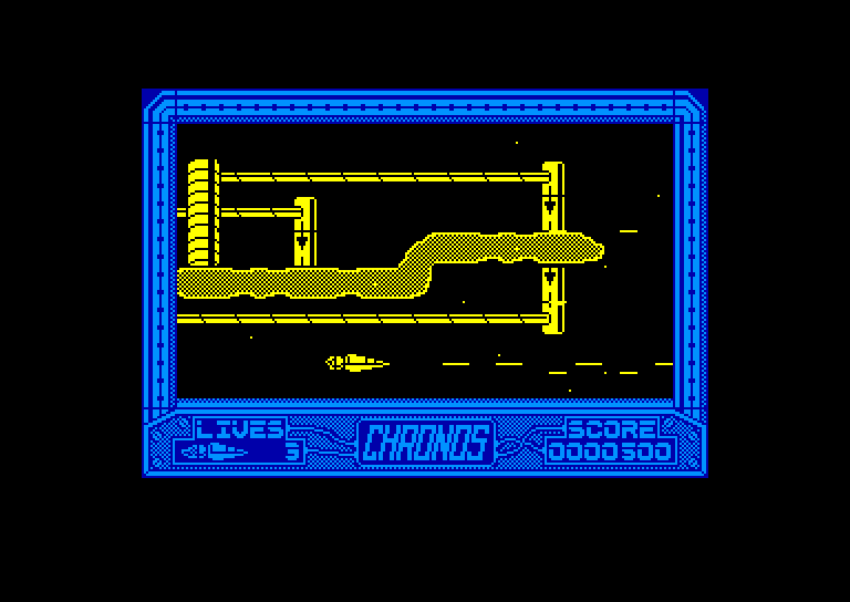 screenshot of the Amstrad CPC game Chronos by GameBase CPC
