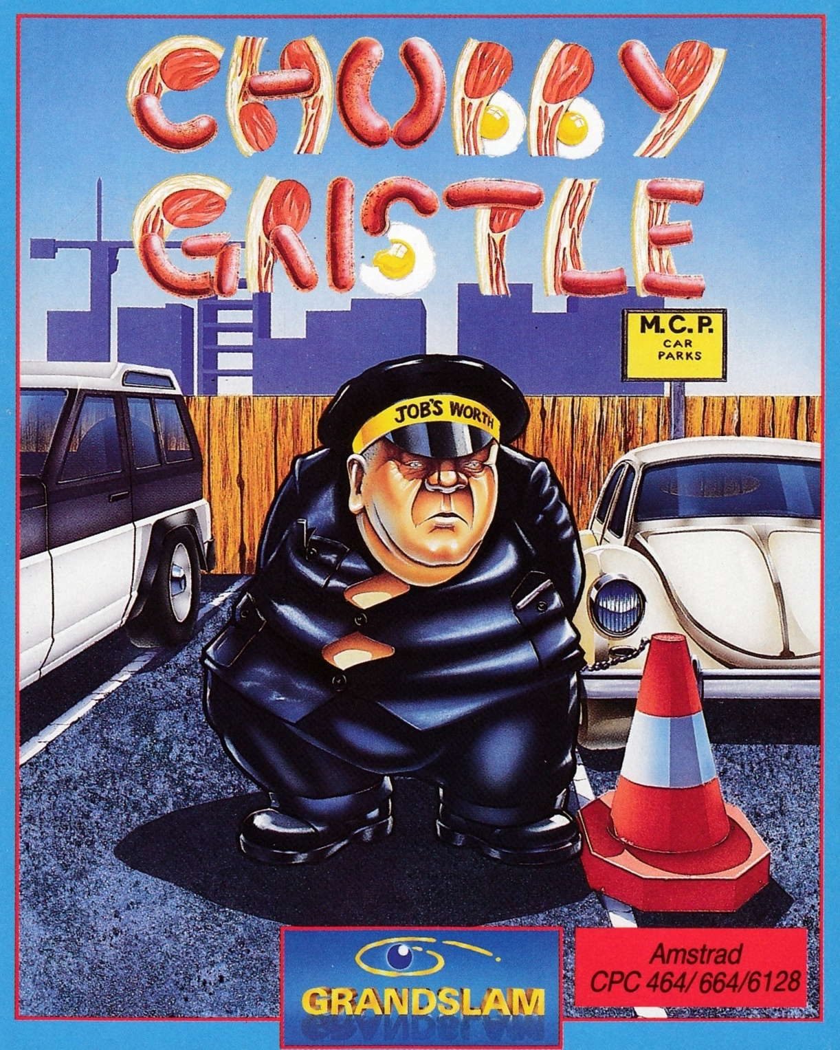 cover of the Amstrad CPC game Chubby Gristle  by GameBase CPC